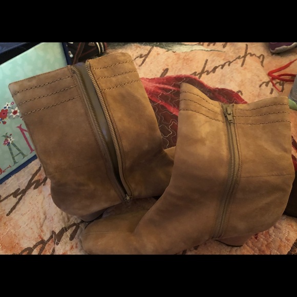 Casual suede short boots - Picture 2 of 4